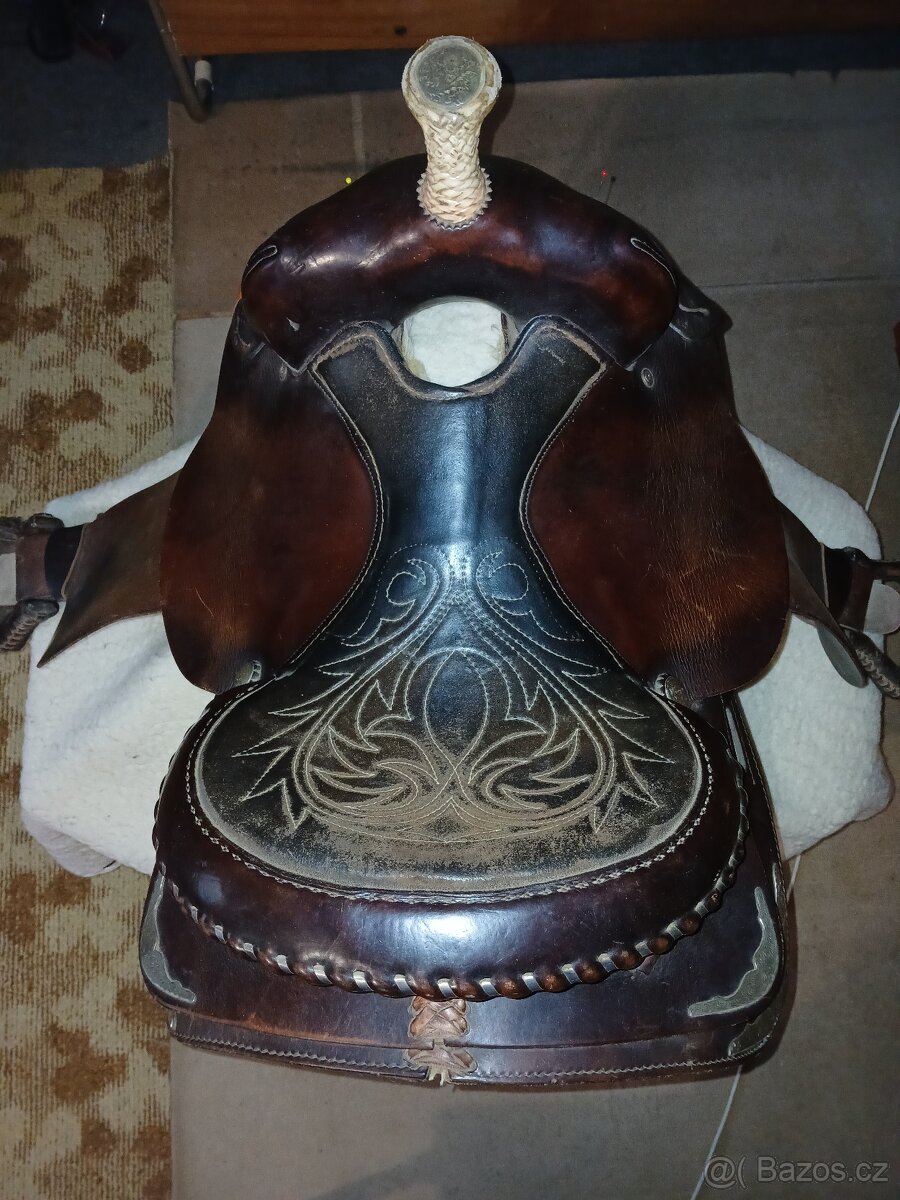 Westernové sedlo Circle L - 5