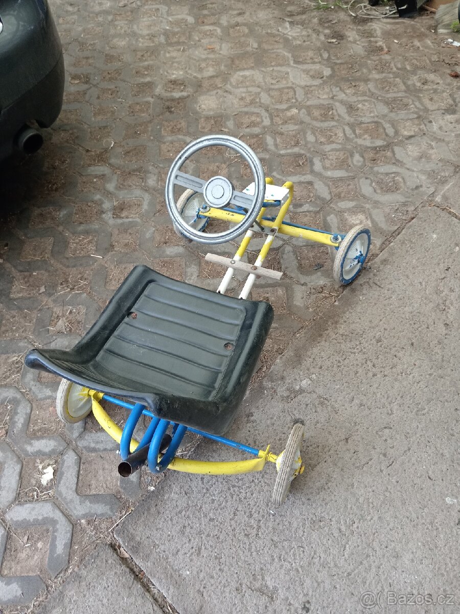 Retro dětská motokára - 5