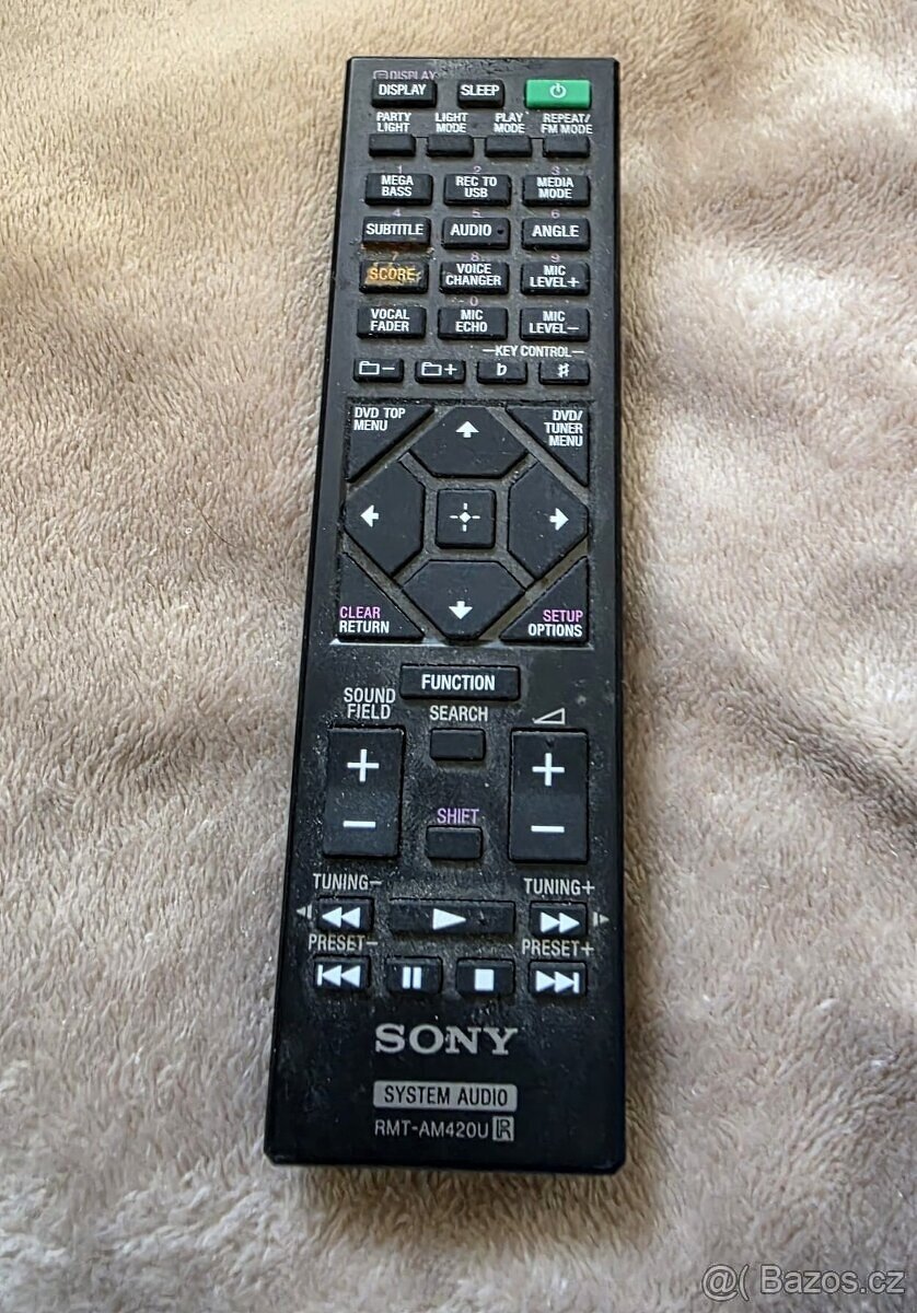 Zvukový systém Sony - 5