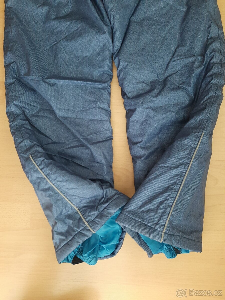 Oteplováky - zimní kalhoty vel. 170 - 5