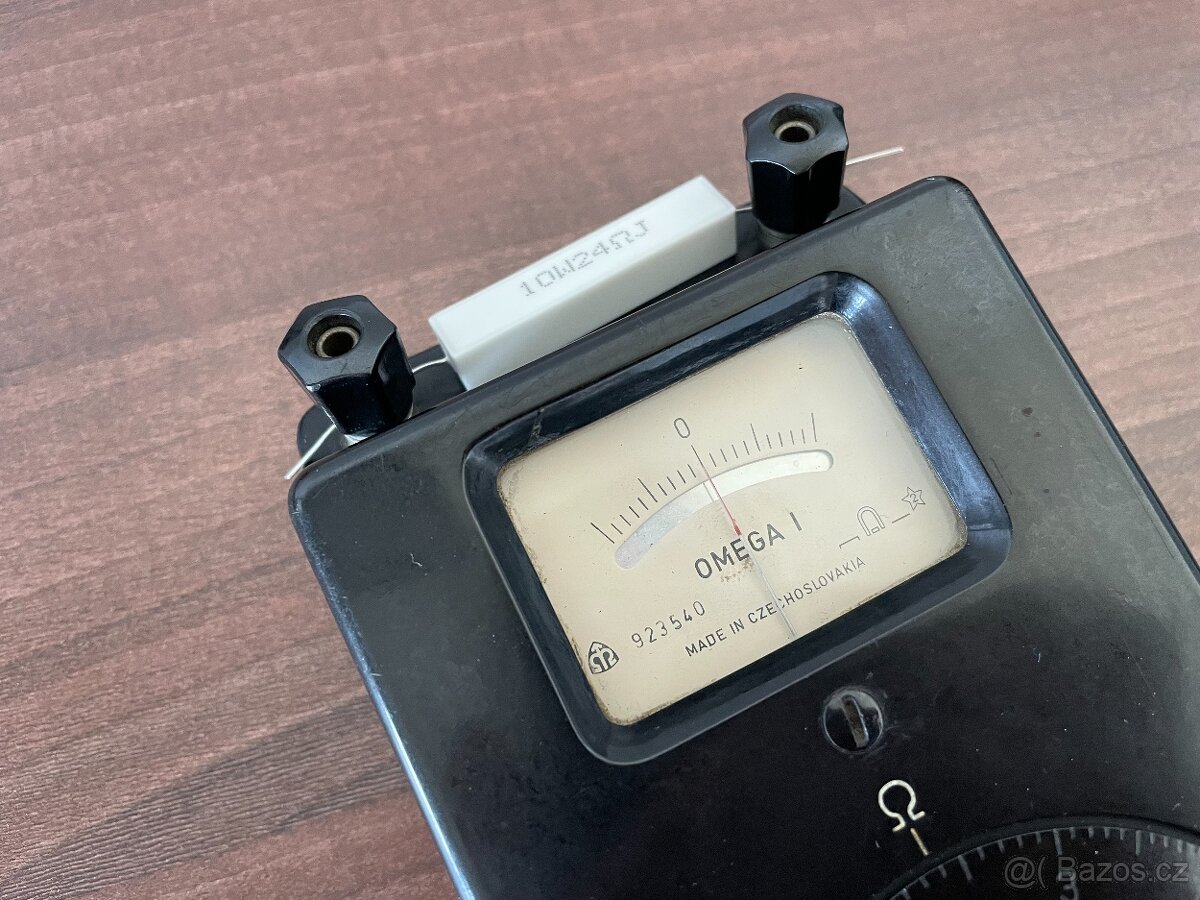 Měřící přístroj OMEGA 1 - Made In Czechoslovakia - 5