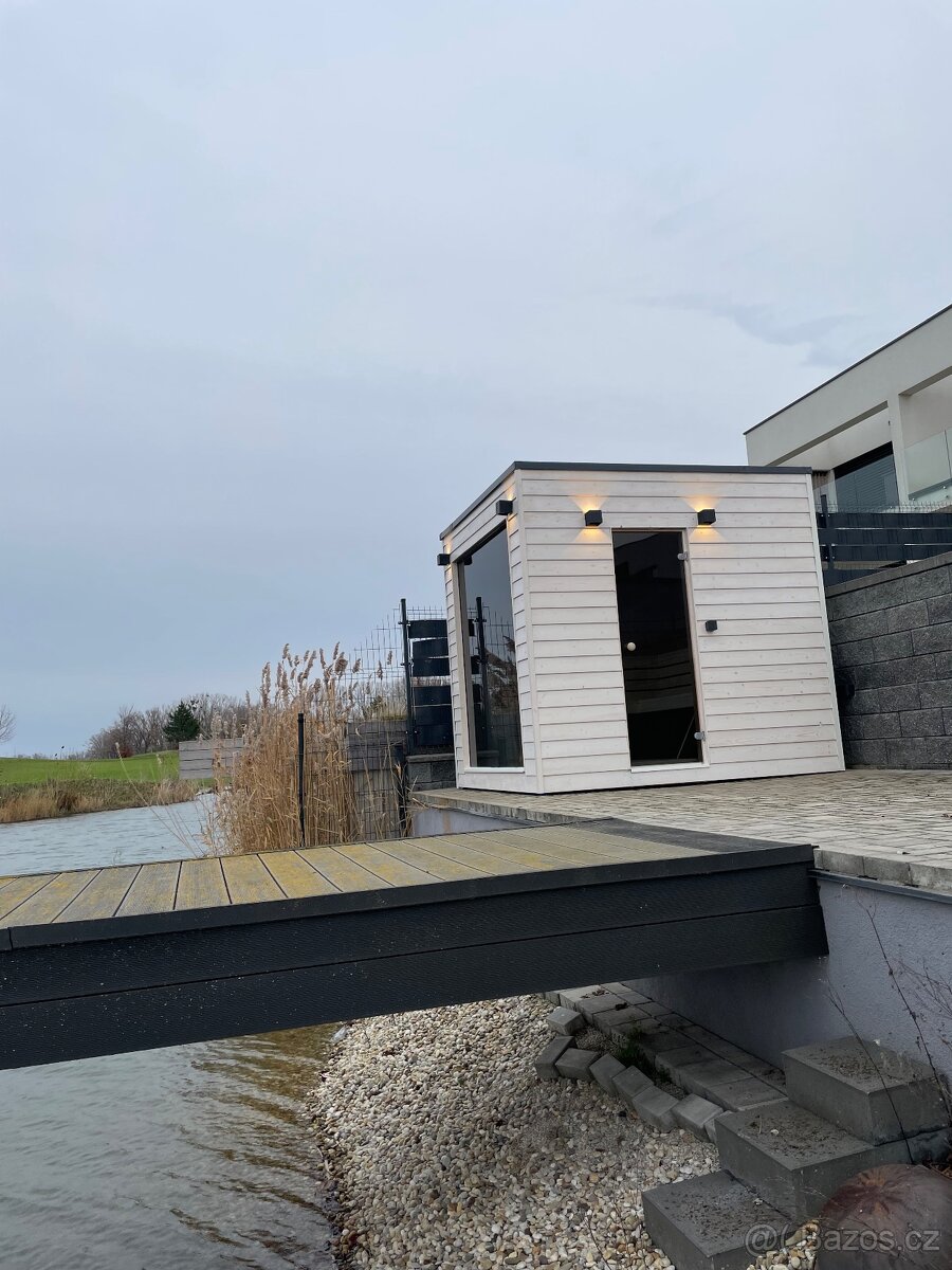 Venkovní Fínska sauna MEGA - 5