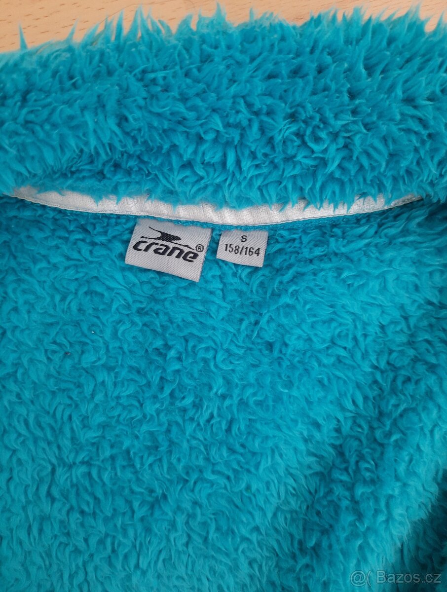 Huňatá mikina vel. 158 - 5