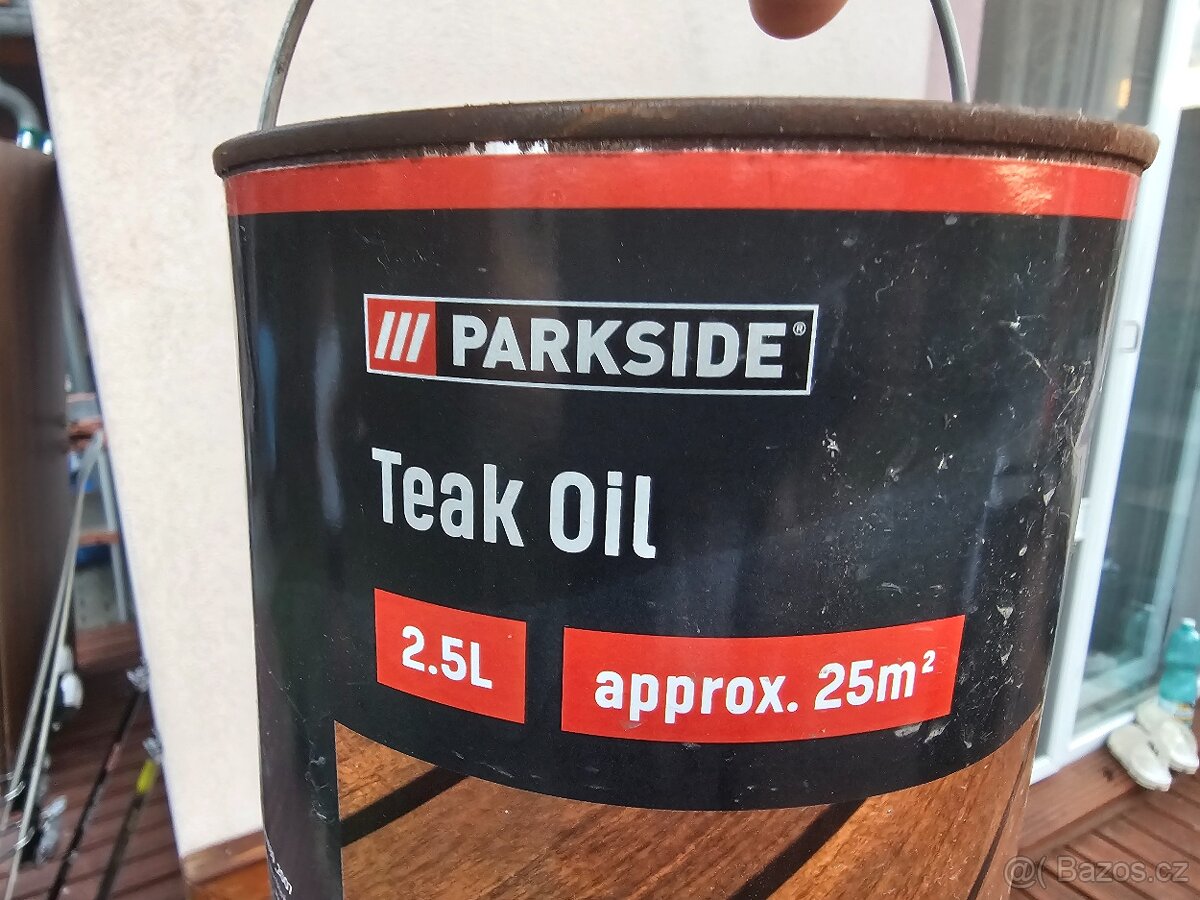 Olej na terasy 2 x 2.5l - Parkside - 5