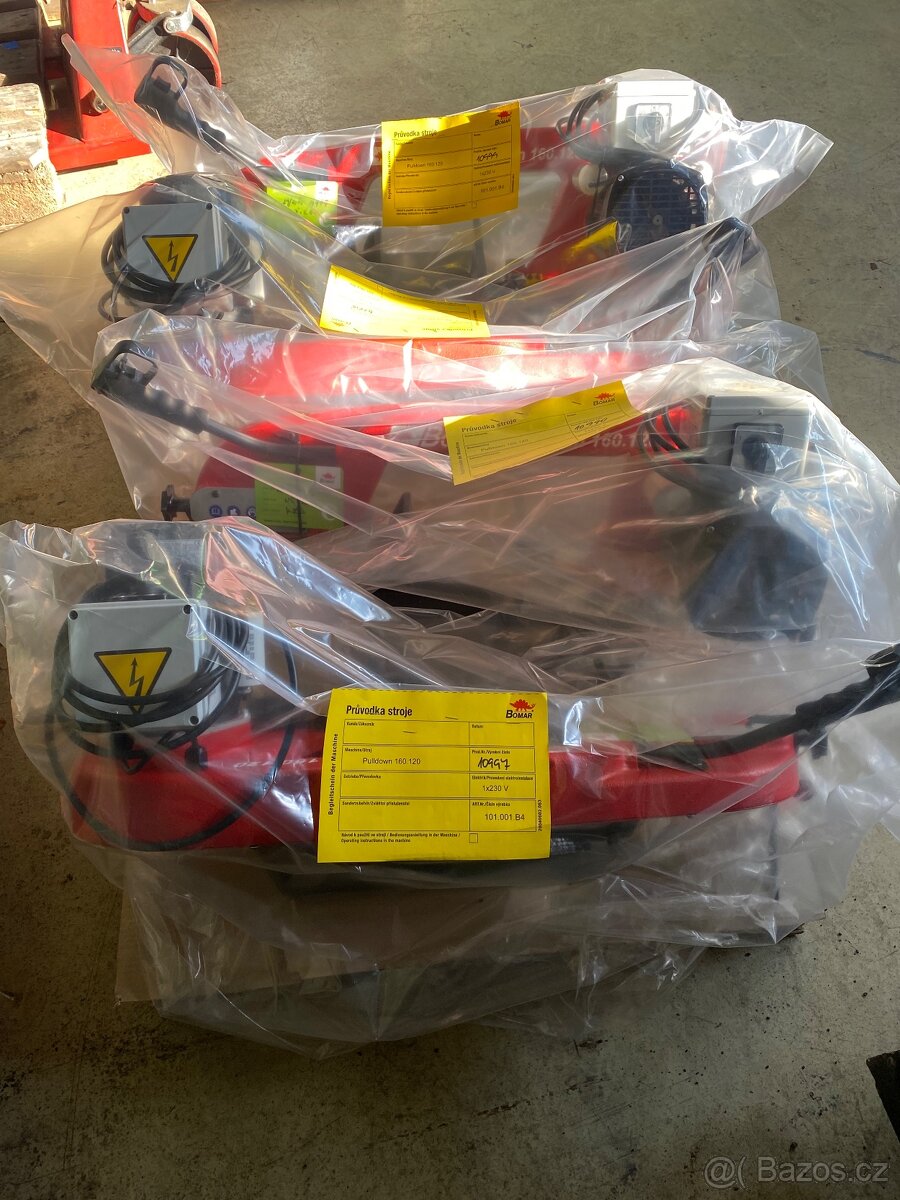 Pásová pila na kov Bomar pulldown 160.120G - 5