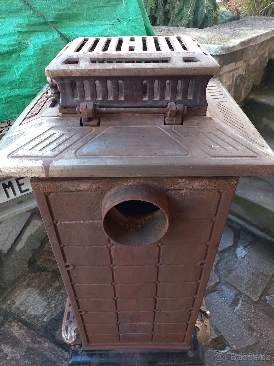 Starožitná kamna Maják automat 112 - 5