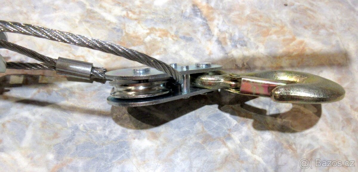 Lanový kladkostroj vyprošťovací 2T a 4T Marpol 2,5m kabel - 5