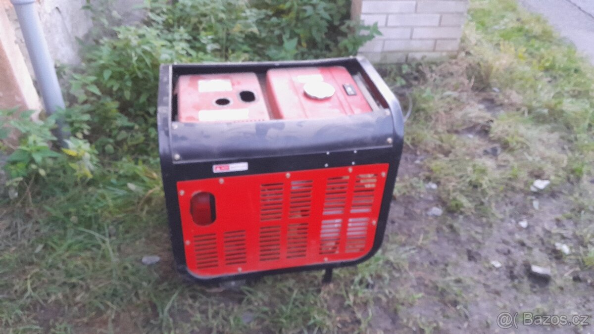 Naftová elektrocentrála 220/380V, startér - 5