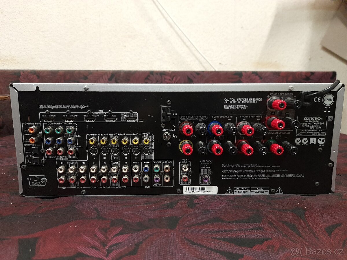 Onkyo TX-SR606 - 5