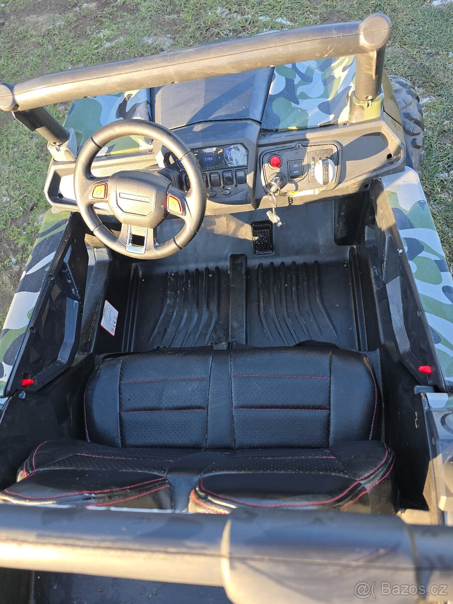Dětská elektrická buggy 4x4 s dálkovým ovladačem - 5