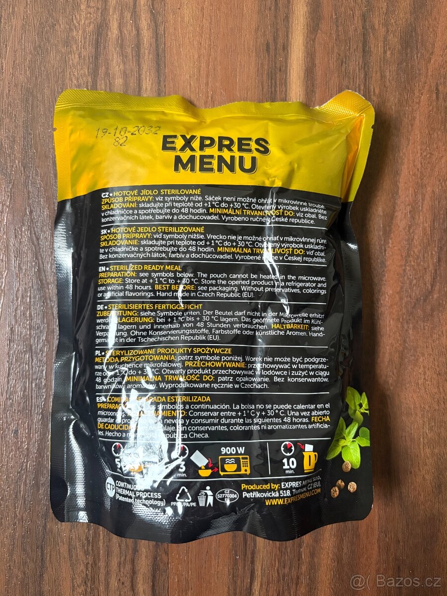 Expres menu trvanlivá jídla a polévky - 5