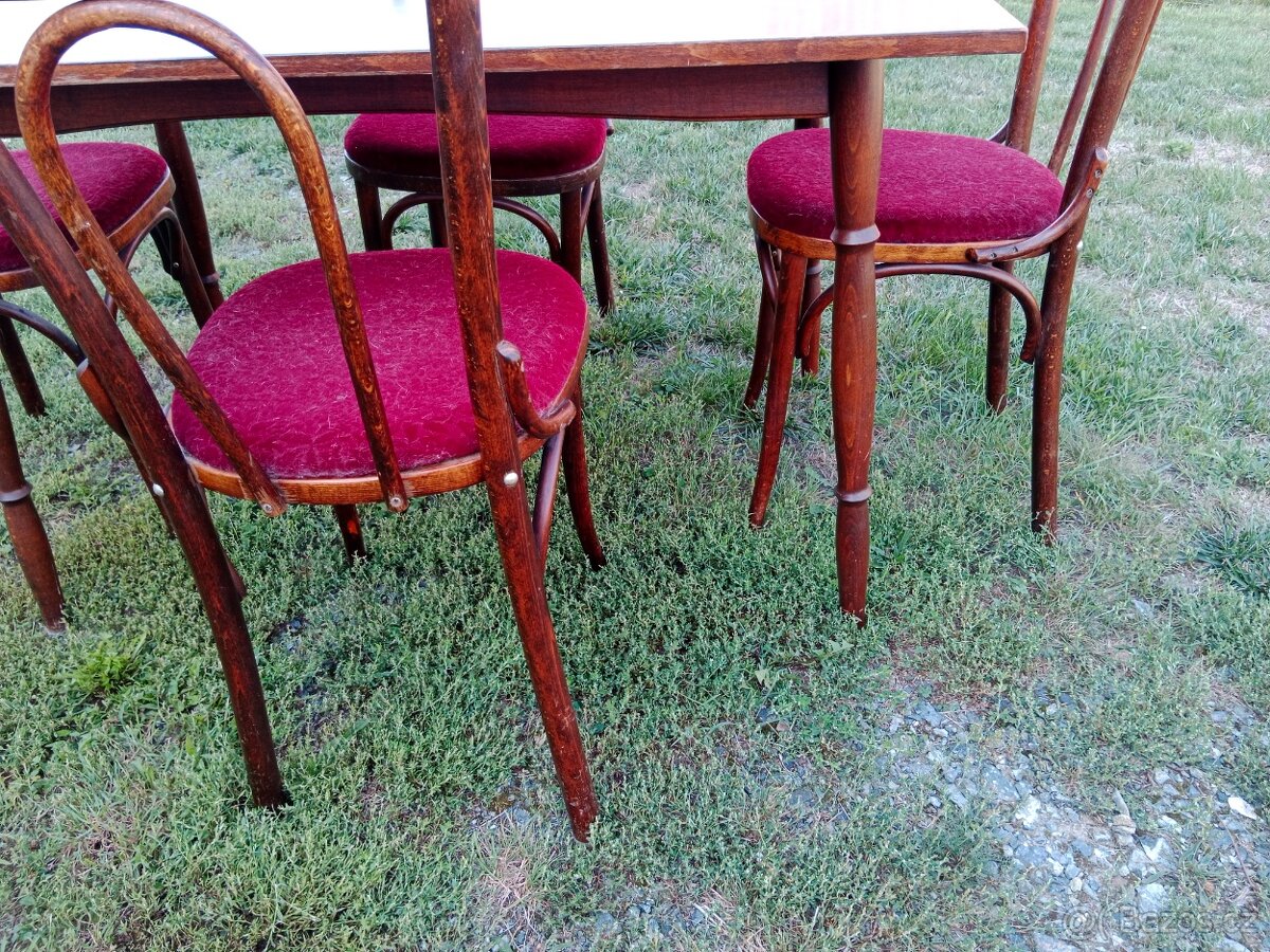 Jídelní stůl a židle - možno zvlášť - 5