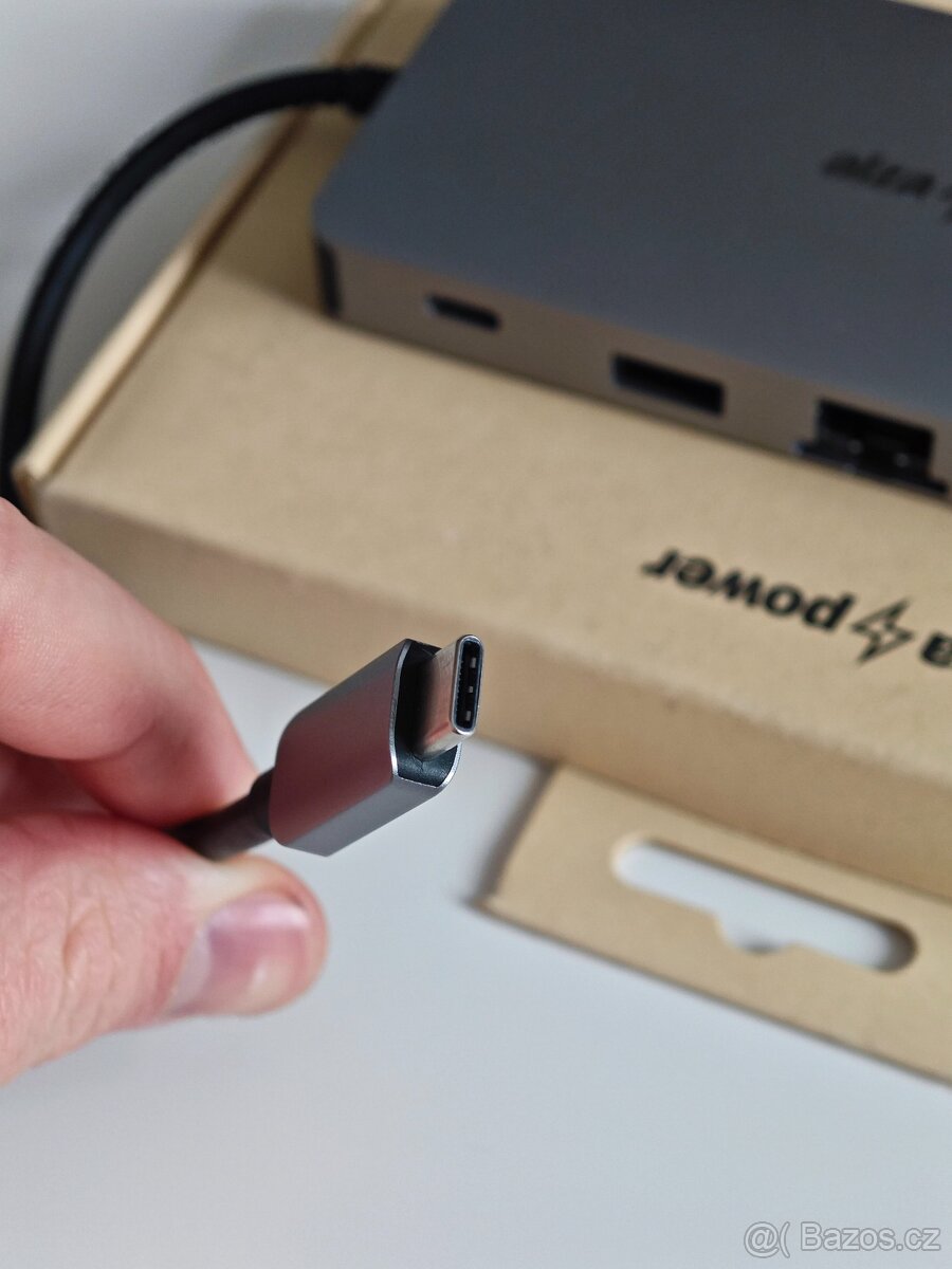 USB-C Hub AlzaPower 12v1 hliníkový - 5