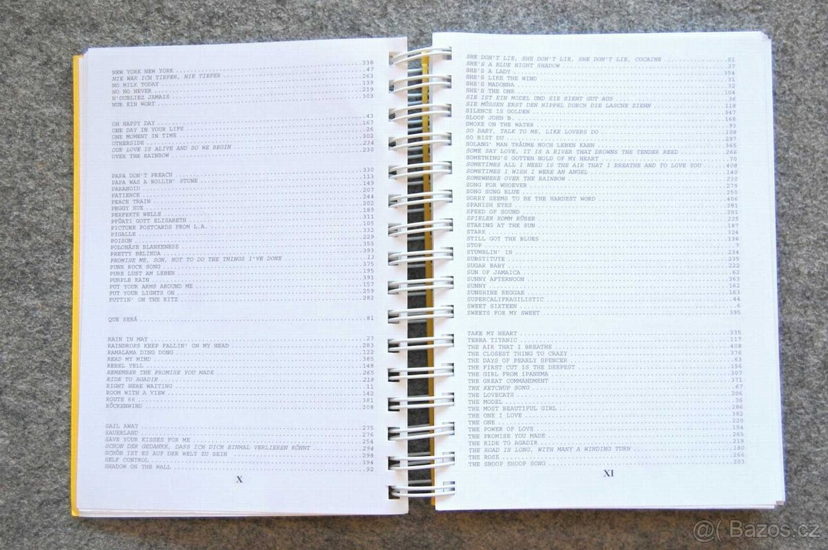 Das Ding 3 - veliký zpěvník 400 známých písniček pro kytaru - 5