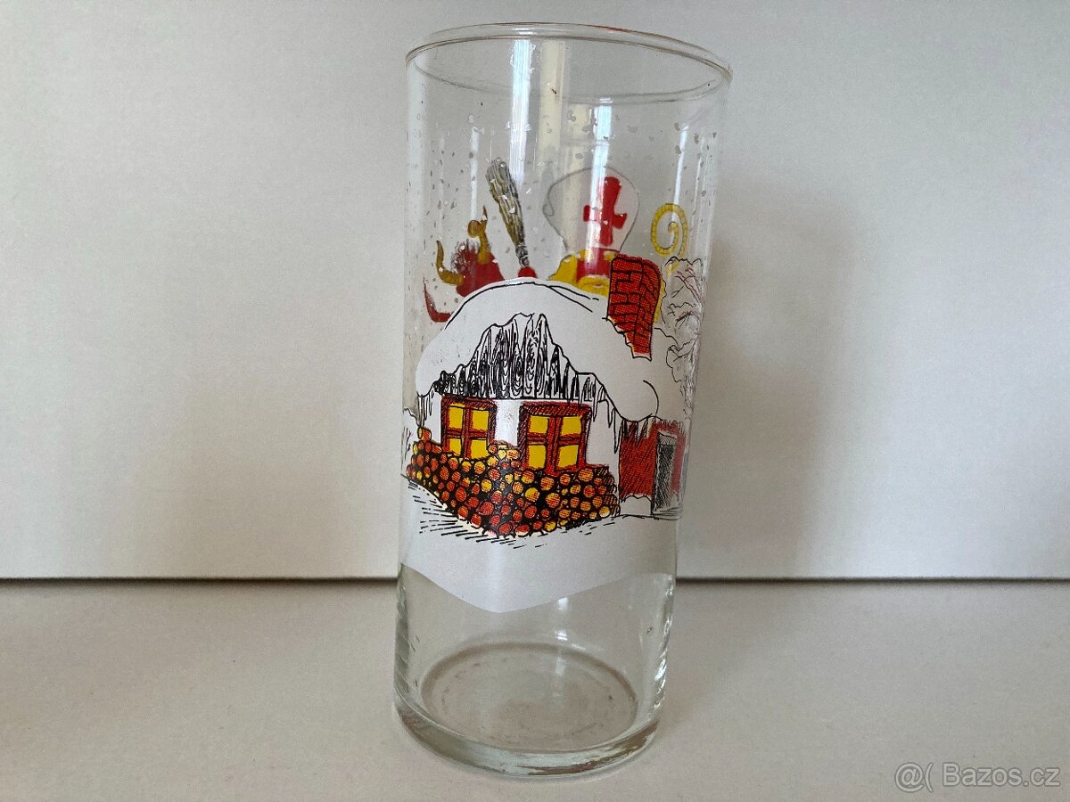 Sklenice se zimním motivem - 5