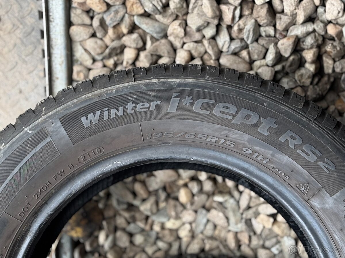195/65/15 - Hankook zimní pár pneu - 5
