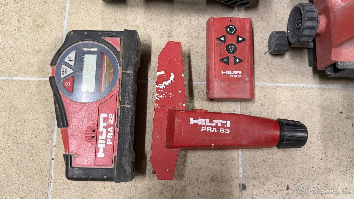 Rotační laser Hilti PRI 2+PRA 22+PRA83+PPA2 - 5