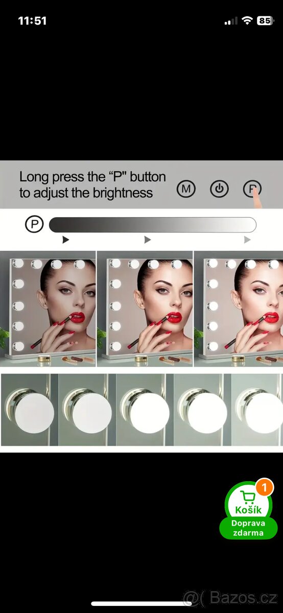 Kosmetické zrcadlo - 5