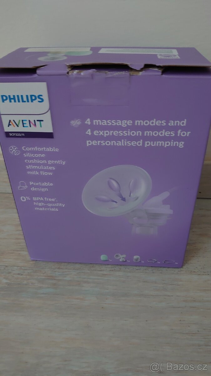 Odsávačka mateřského mléka Philips AVENT Essential - 5