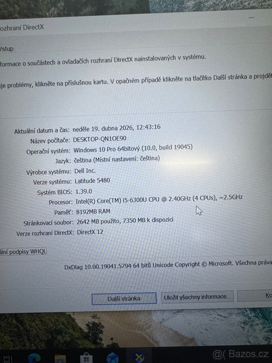 Notebook Dell Latitude - 5