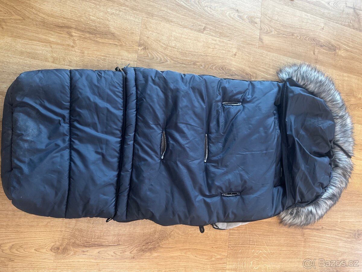 Zimní fusak COMBI Moose YUKON navy - 5