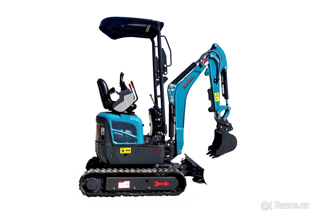 bagr, minibagr, motor Kubota - 5