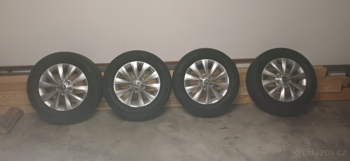 Komletní Alu kola Castor 16 Karog - 5