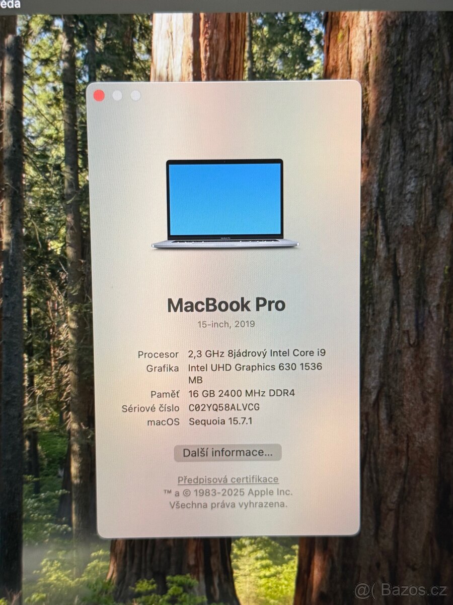 MacBook Pro 15” 2019 CTO Touch Bar - 5