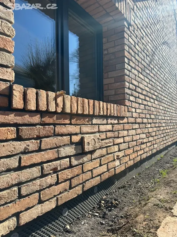 CIHLOVÝ OBKLAD ZE STARÝCH CIHEL (okraj cihly) - 5