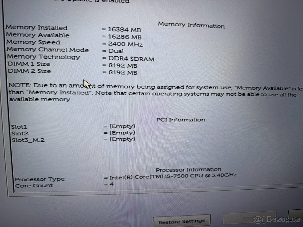 Dell Optiplex 3050 - I5, 16GB DDR4 RAM, 240gb SSD - 5