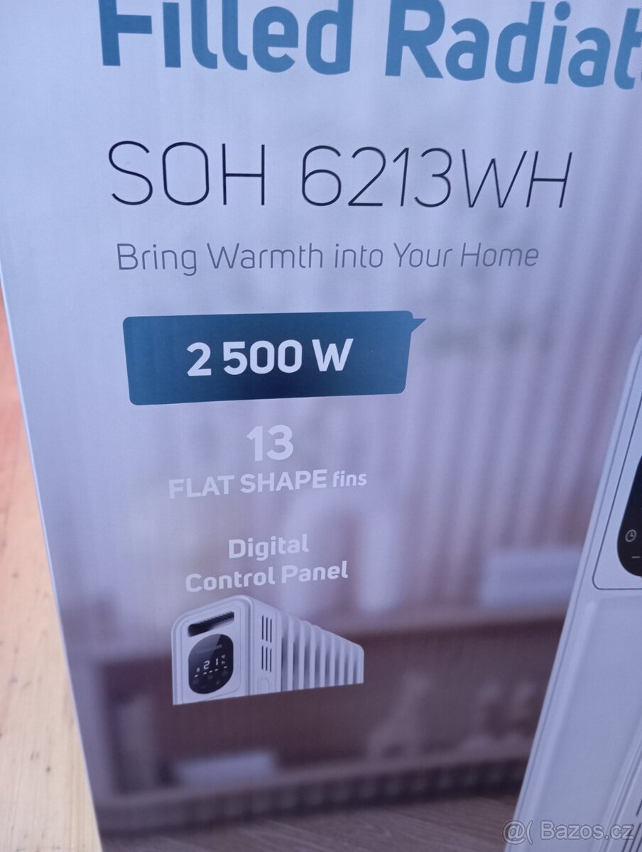 Olejový radiátor Sencor - 5