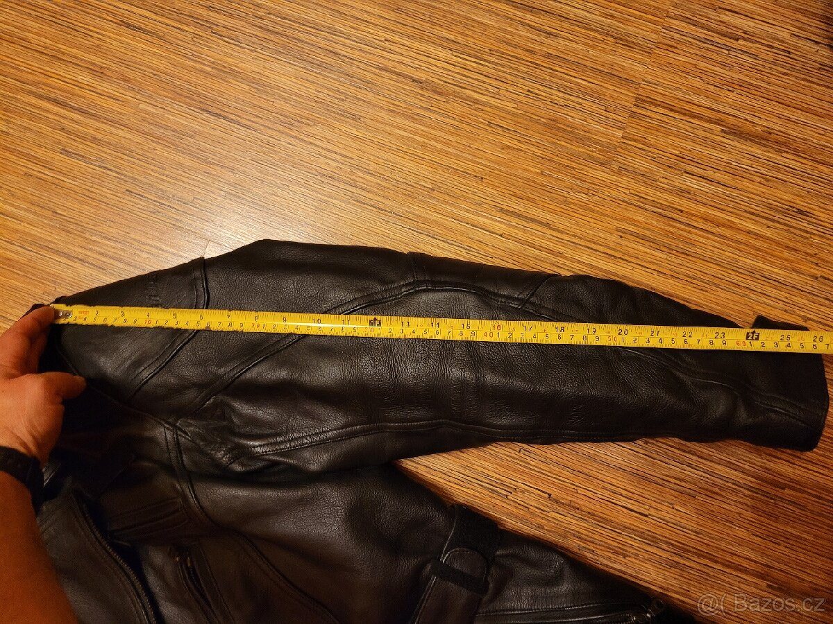 Motorkářská kožená bunda - 5