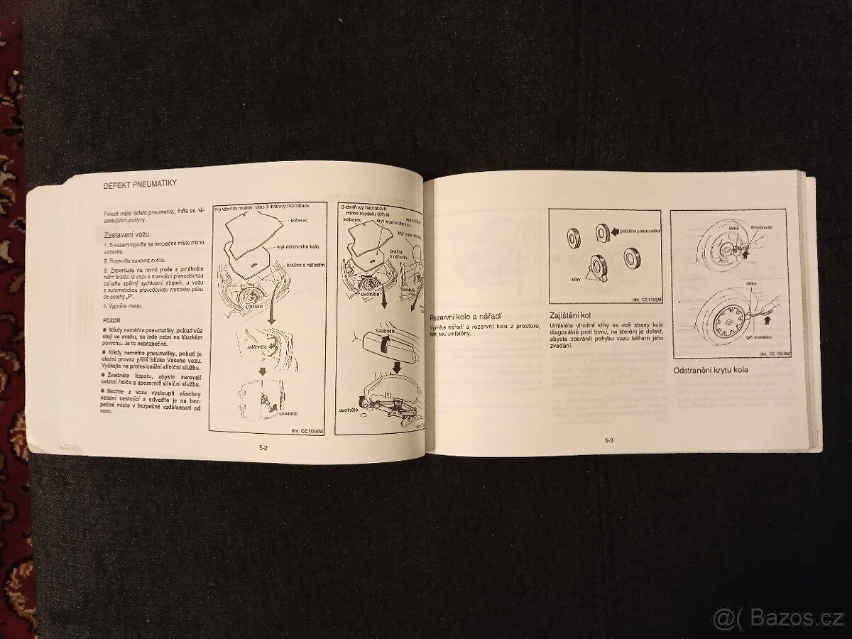 NISSAN SUNNY: Návod k obsluze - 5