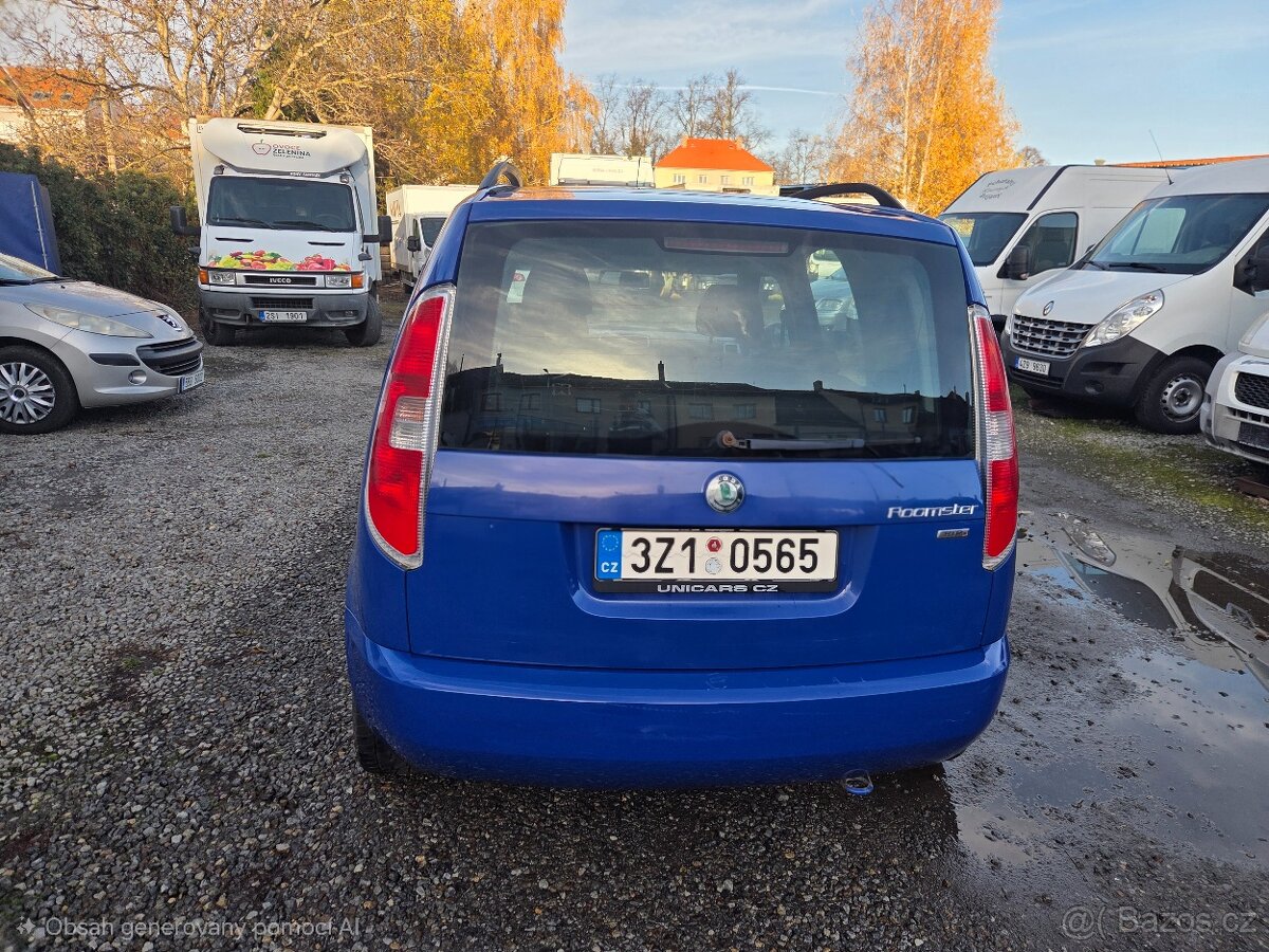 Škoda Roomster 1.2 palivo Benzin - 5