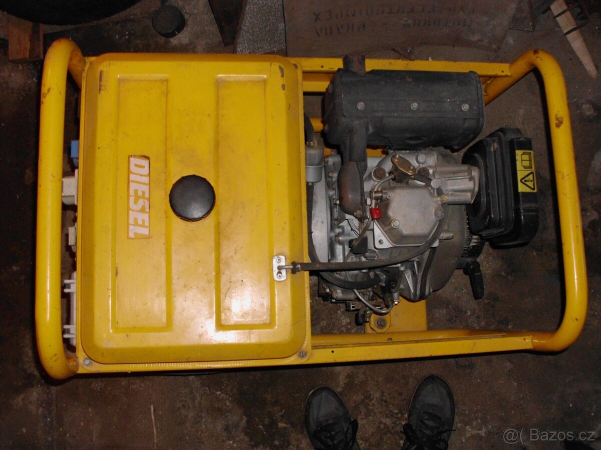 Dieselagregát 220v 50Hz 6KW - 5