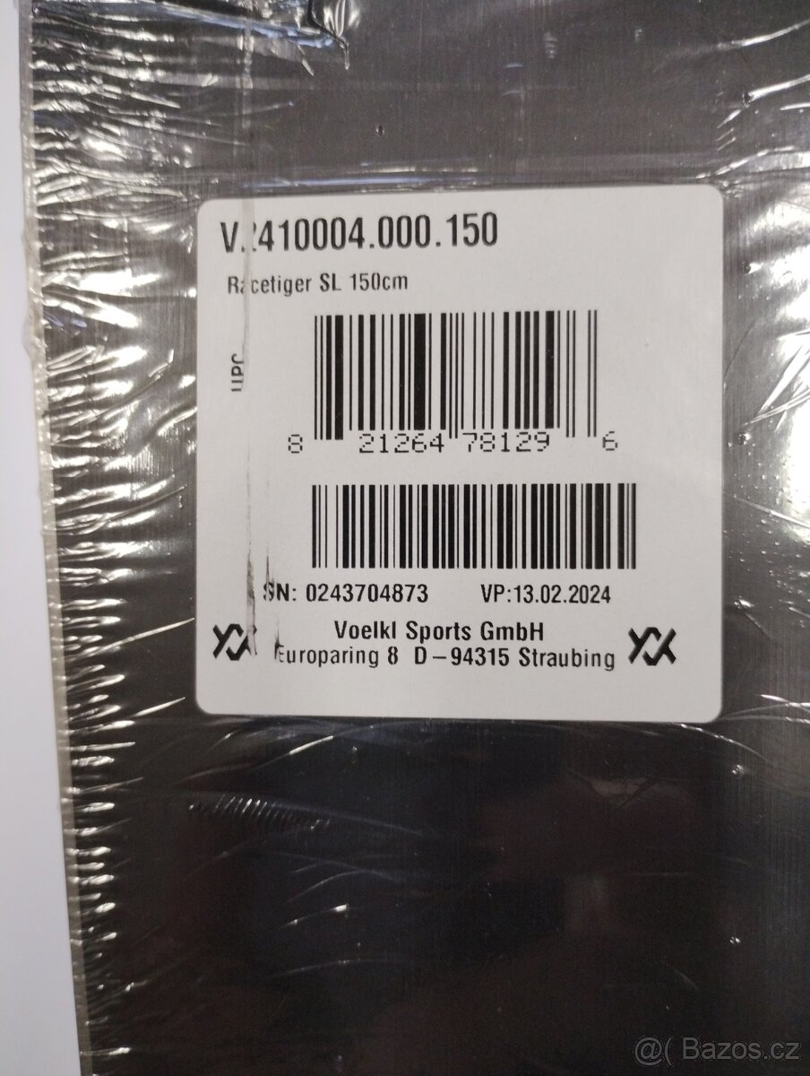 VÖLKL Racetiger SL + vázání Marker rMotion3 12 GW,150cm - 5