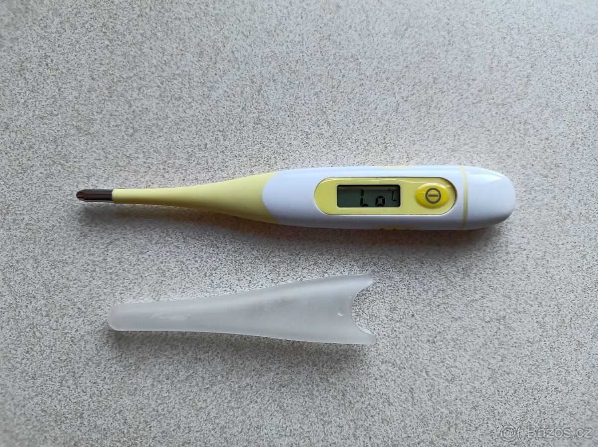 Dětská elektrická odsávačka na nos a uši, teploměr - 5