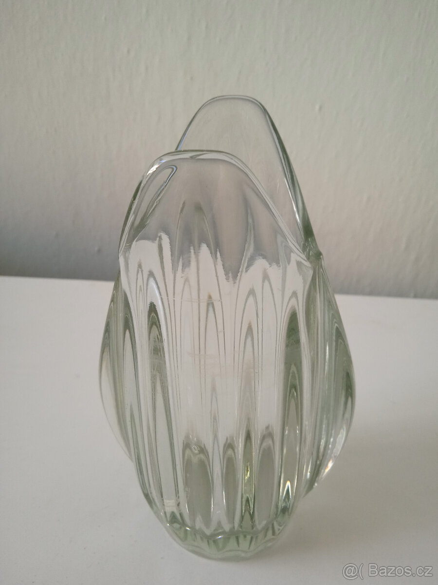Starší sklo,vázy, mísy - 5