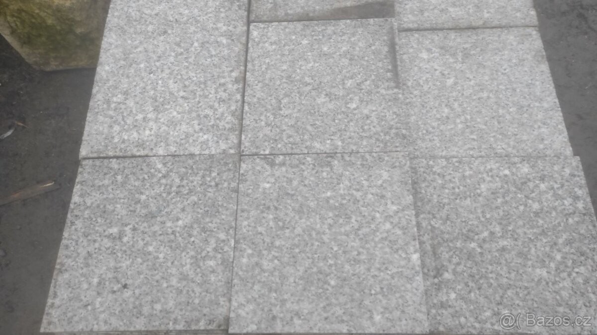 Kamenná dlažba, žulová dlažba, žulový obklad, 29,5 m2 - 5