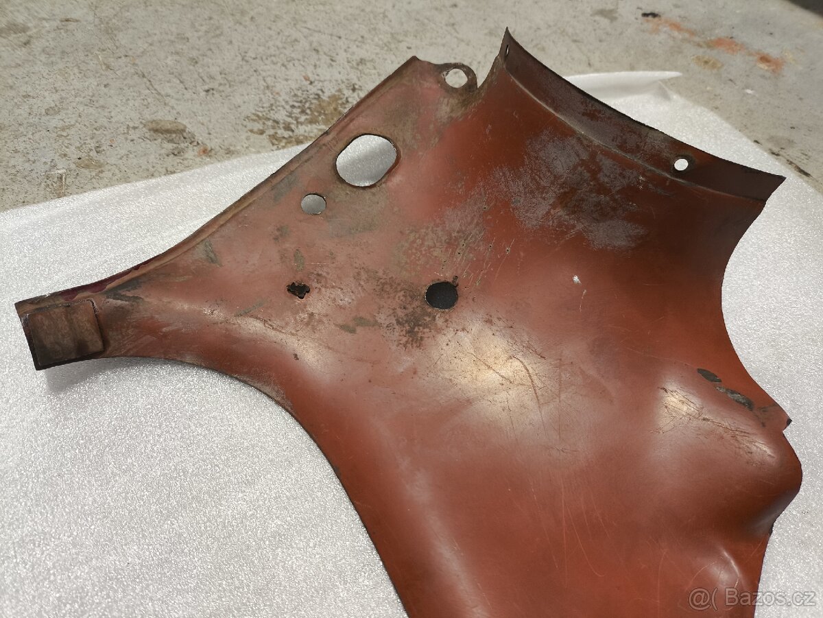 Podsedlové plechy JAWA, ČZ - 5