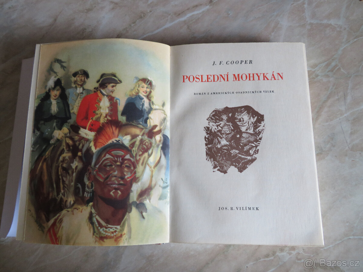 DOBRODRUŽNÉ,POSLEDNÍ MOHYKÁN 1948.il.BURIAN - 5