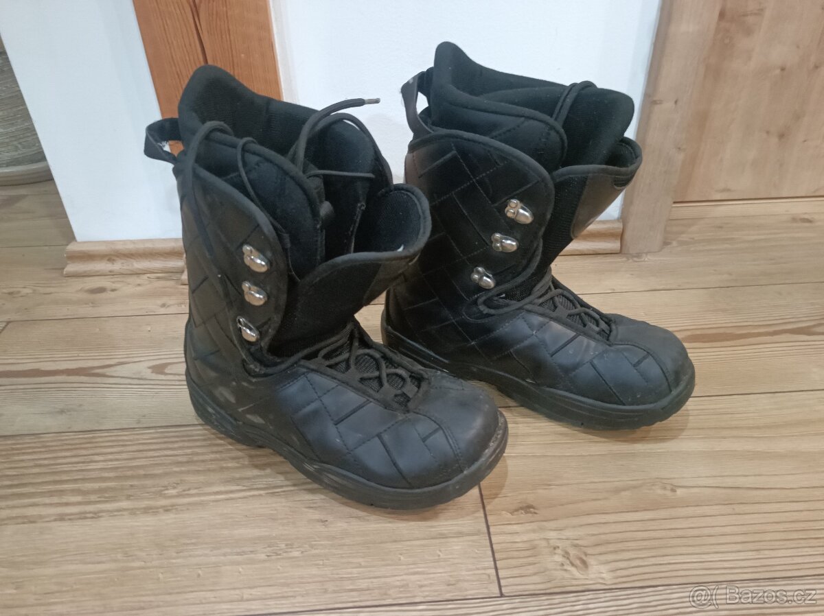 Snowboard Nitro + vázání + boty + obal - 5