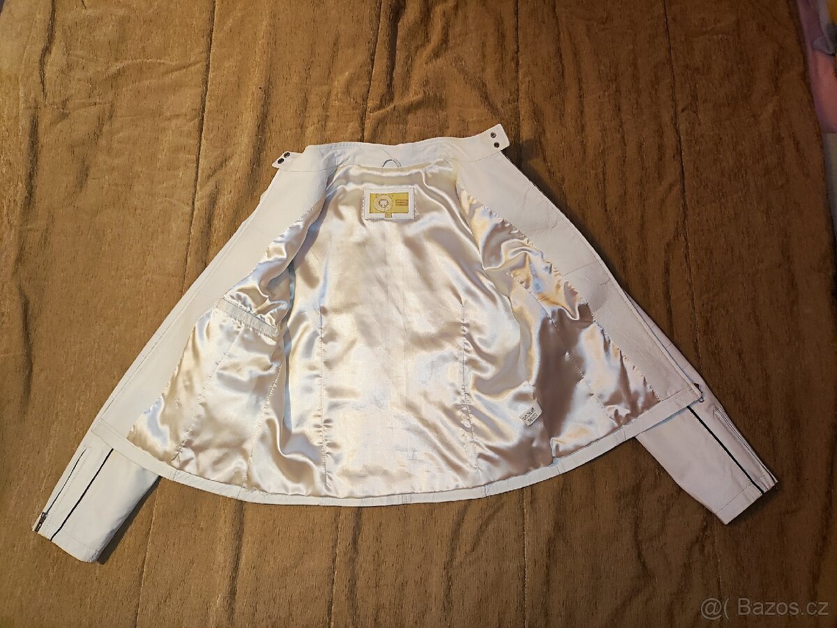 KARA bila kožená bunda - 5