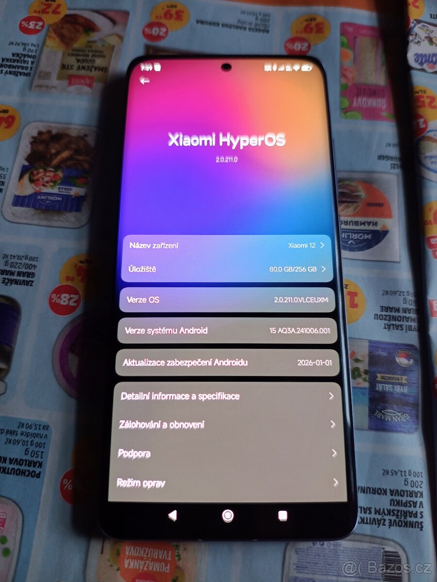 Prodám Xiaomi 12 8/256gb - 5