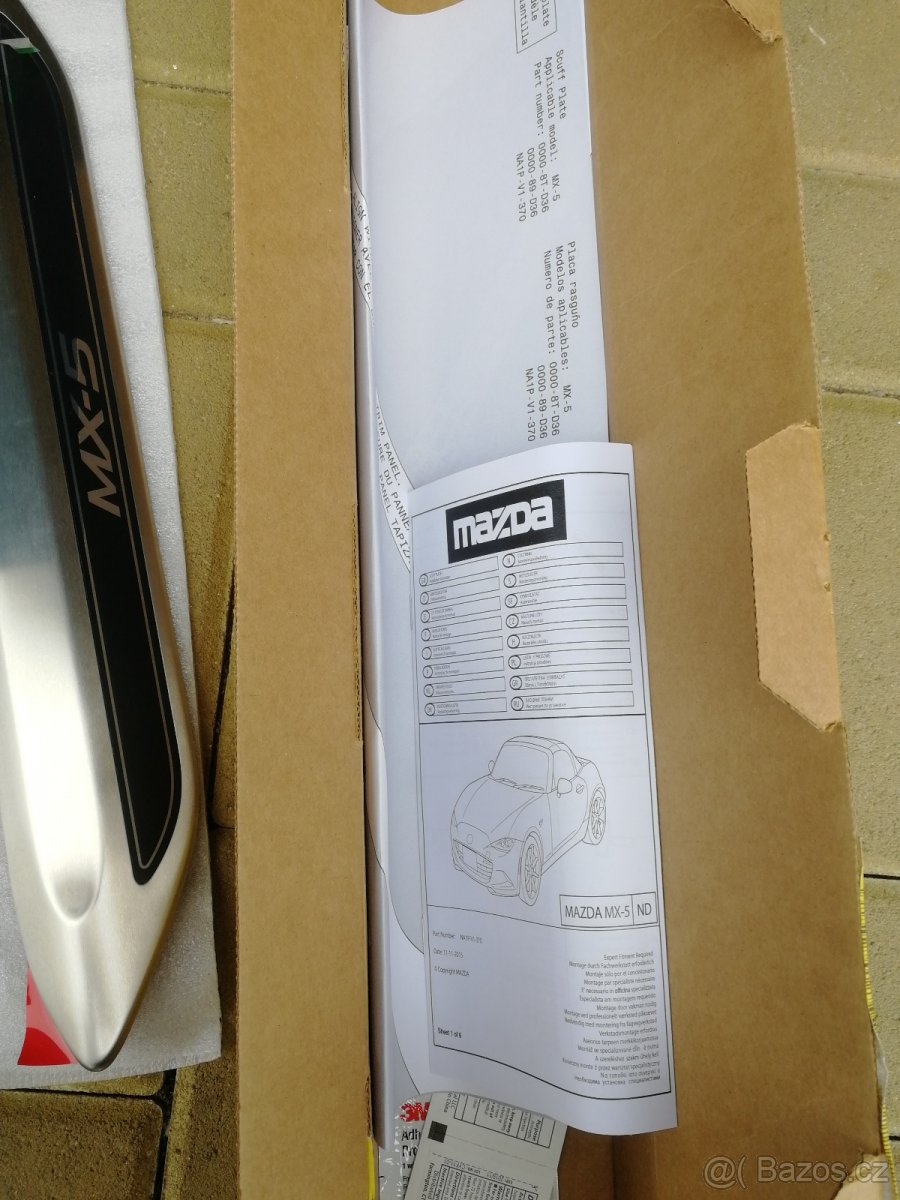 Mazda MX-5 ozdobné lišty - 5