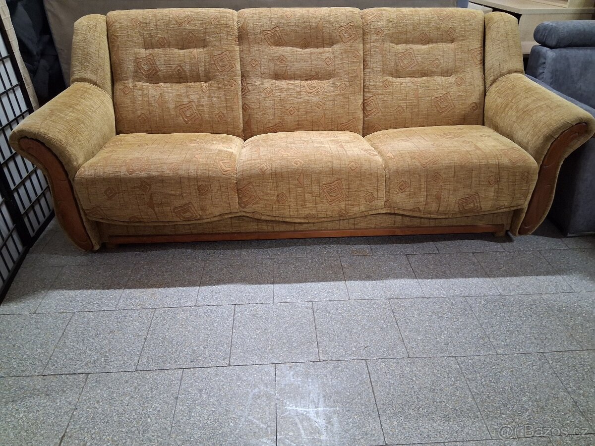 Sedaci souprava 3+1+1 rozkládací - 5