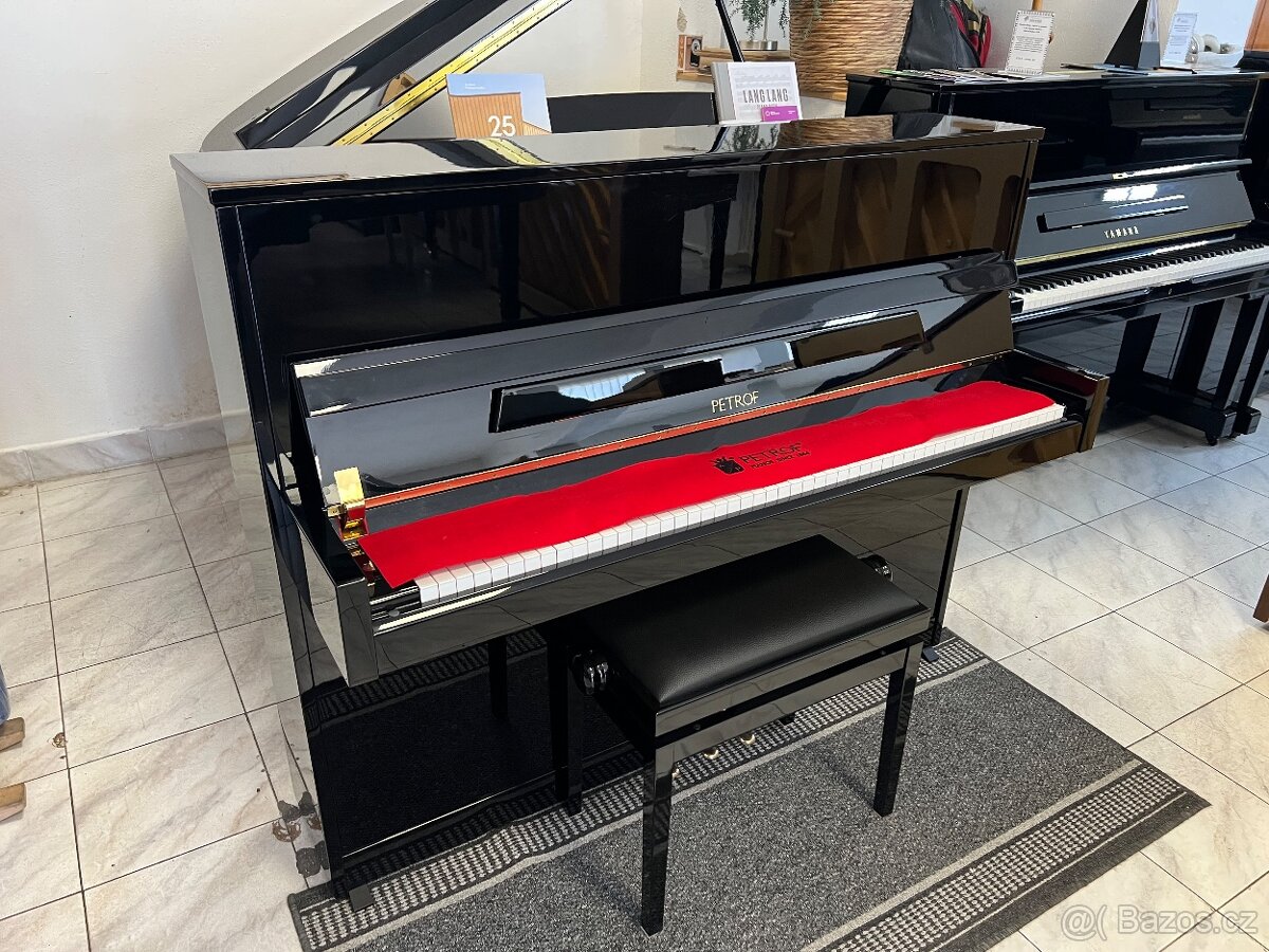 Petrof P118-S1 r.v 2018 se zárukou 5 let, doprava zdarma. - 5