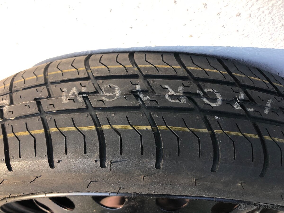 Orig. nová dojezdová rezerva VW Golf, Passat, Superb, Touran - 5