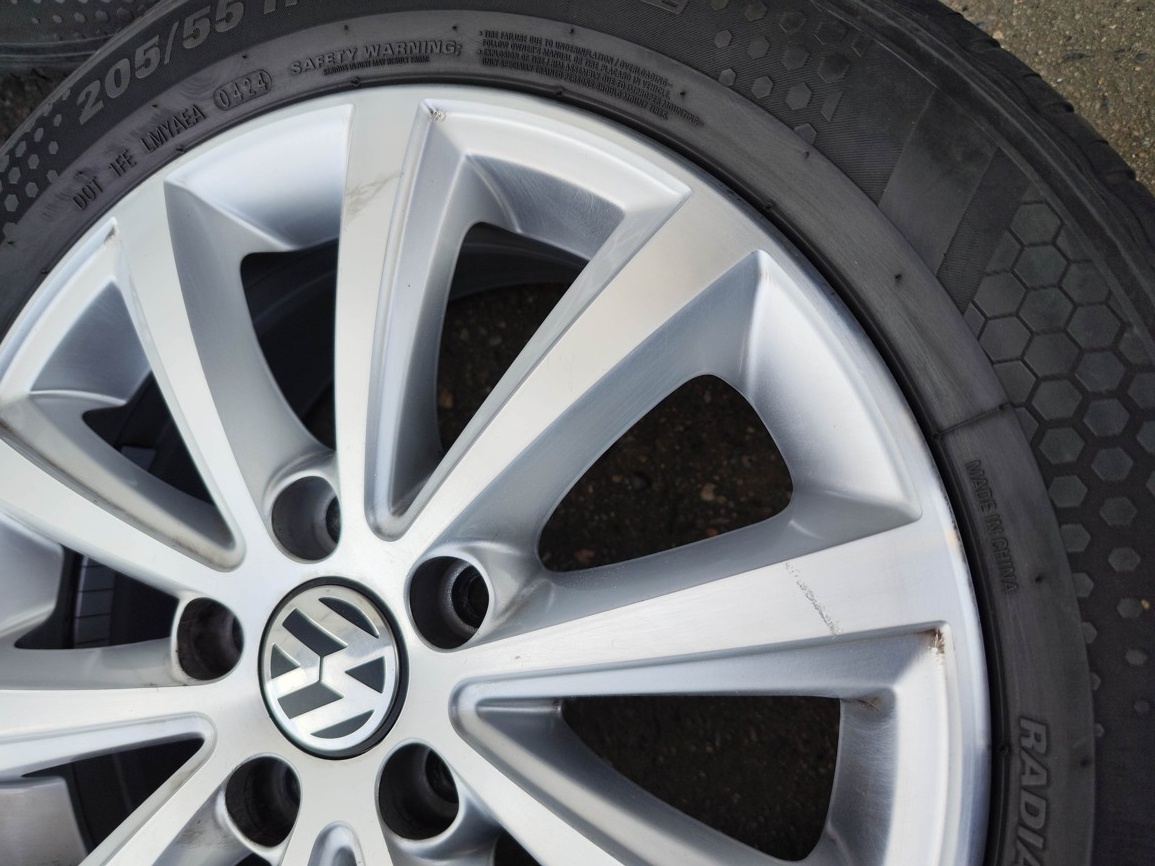 16"letní alu sada Sacramento 5x112 origo Touran Golf Caddy - 5