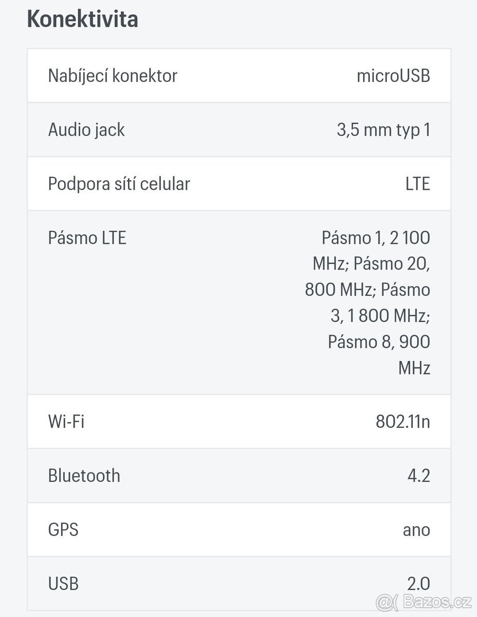 Mobilní telefon zn. "HONOR 7A" - jako nový - 5